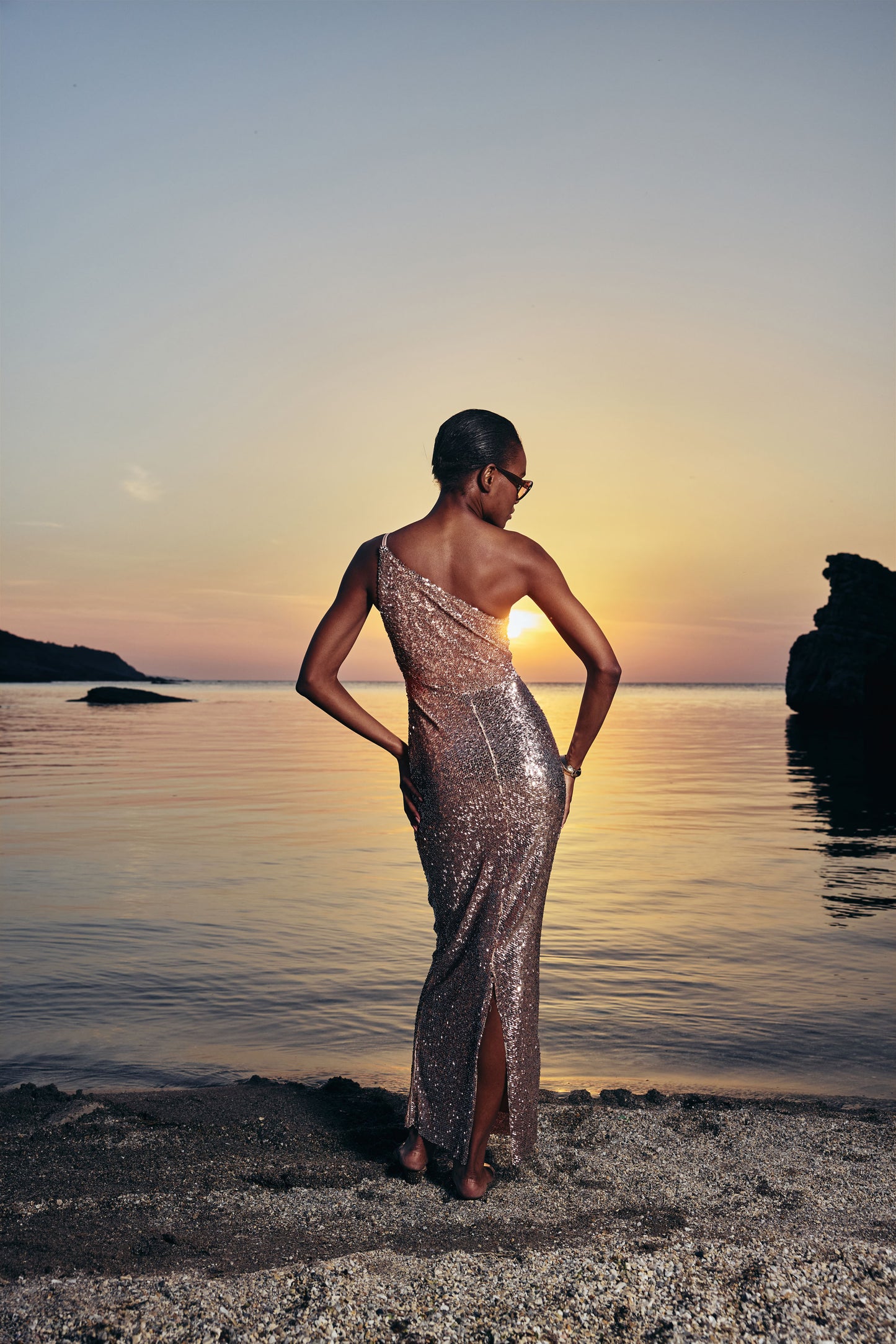 Jane Bronz Dress