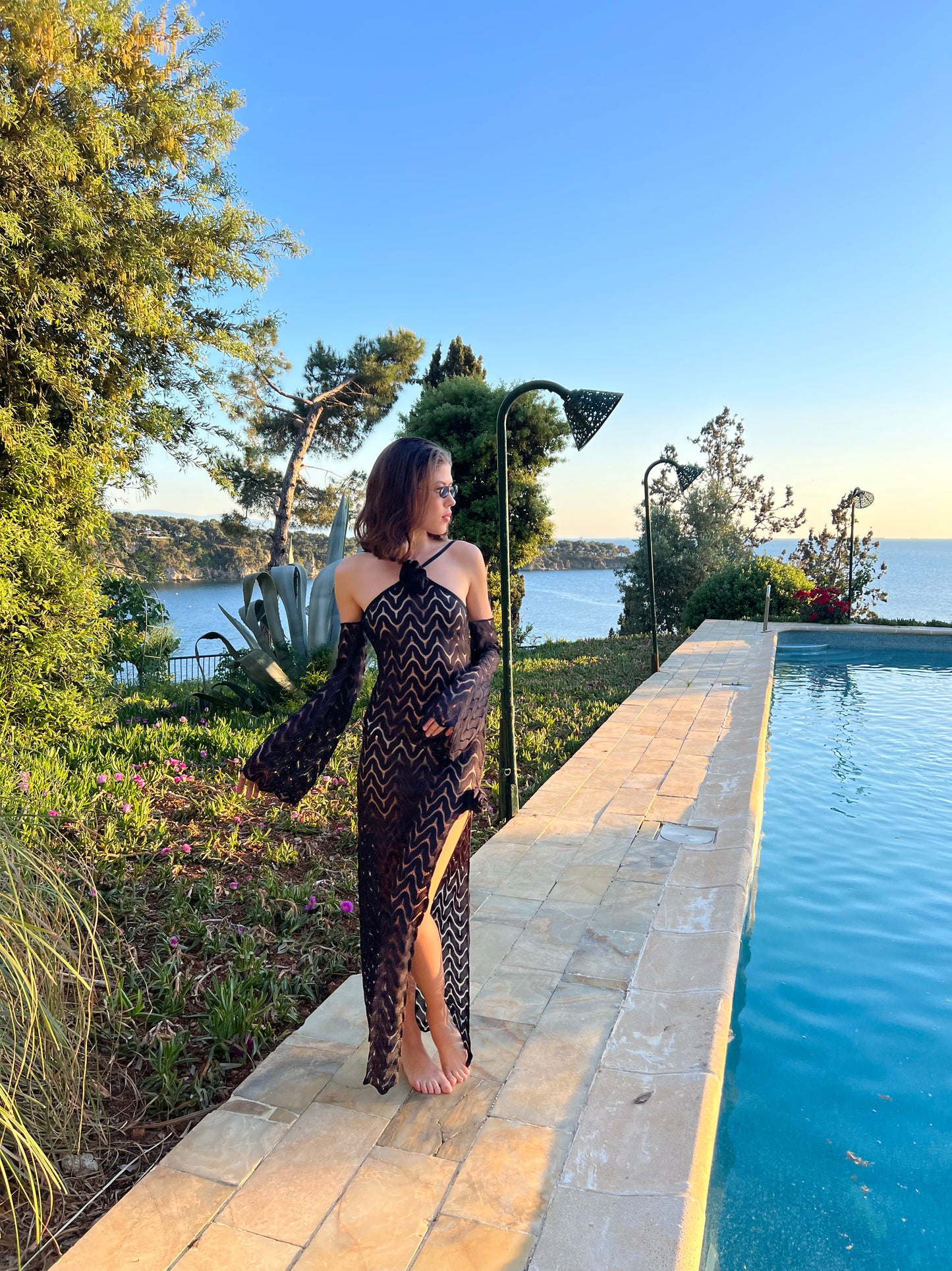 Anrie Siyah Kimono