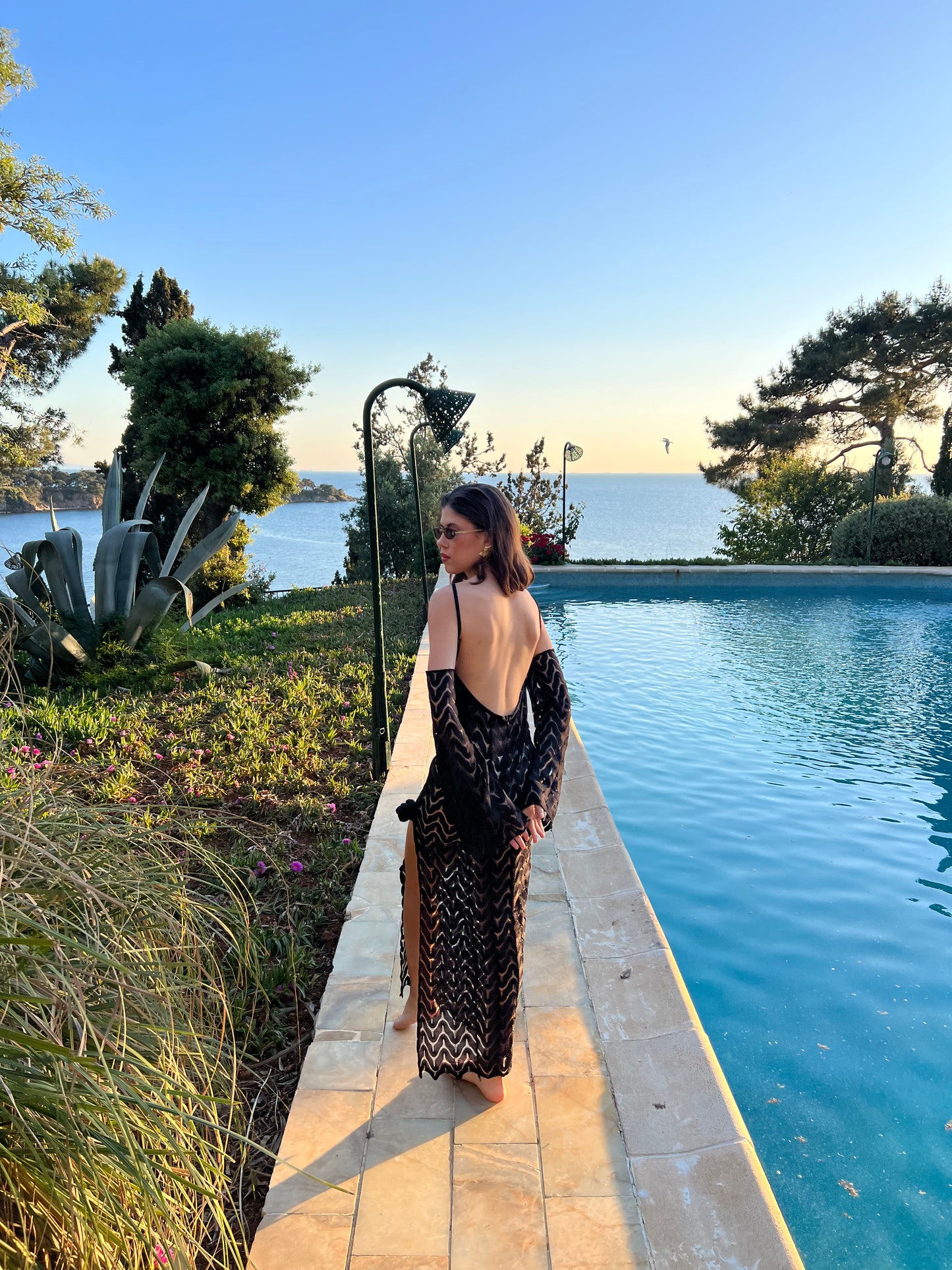 Anrie Siyah Kimono