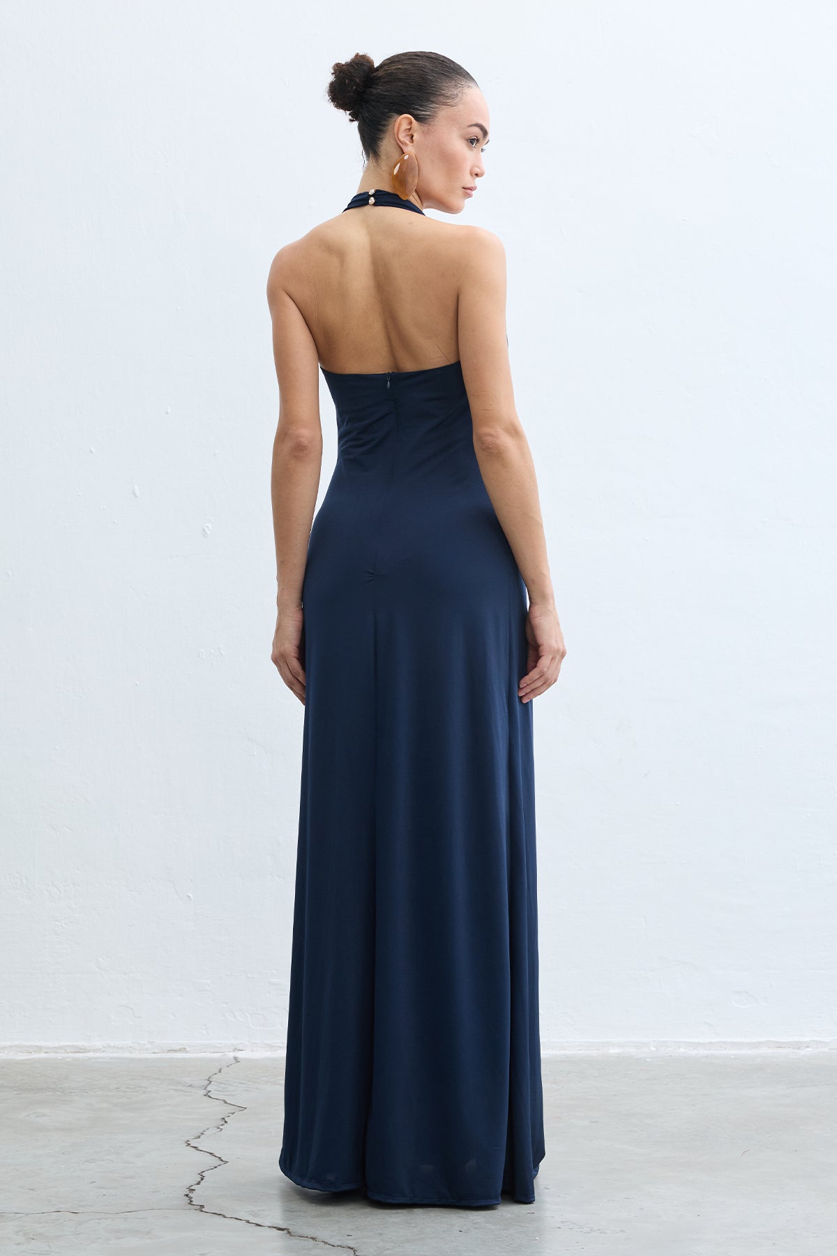 Laura Navy Blue Dress
