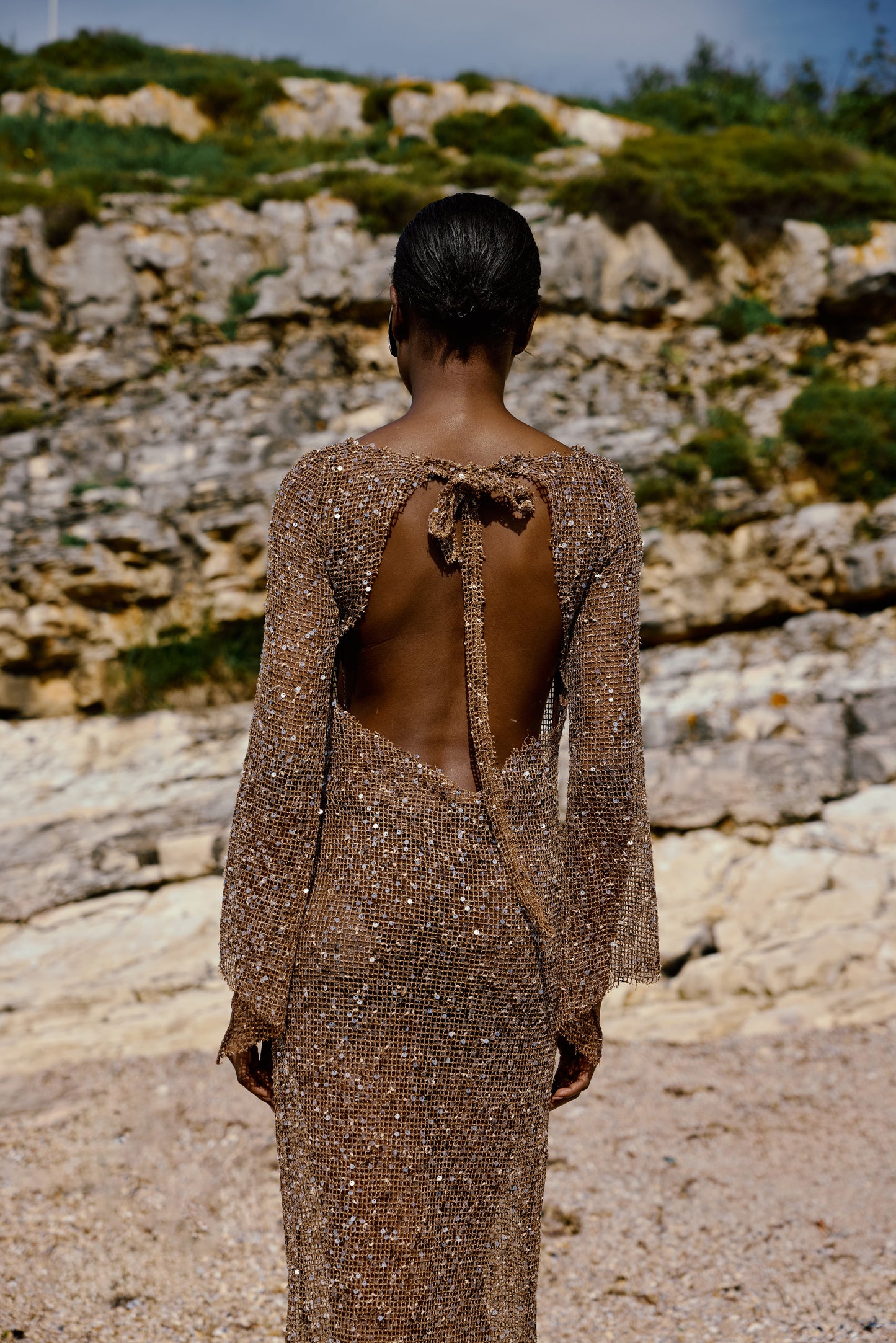 Shine Nude Dress
