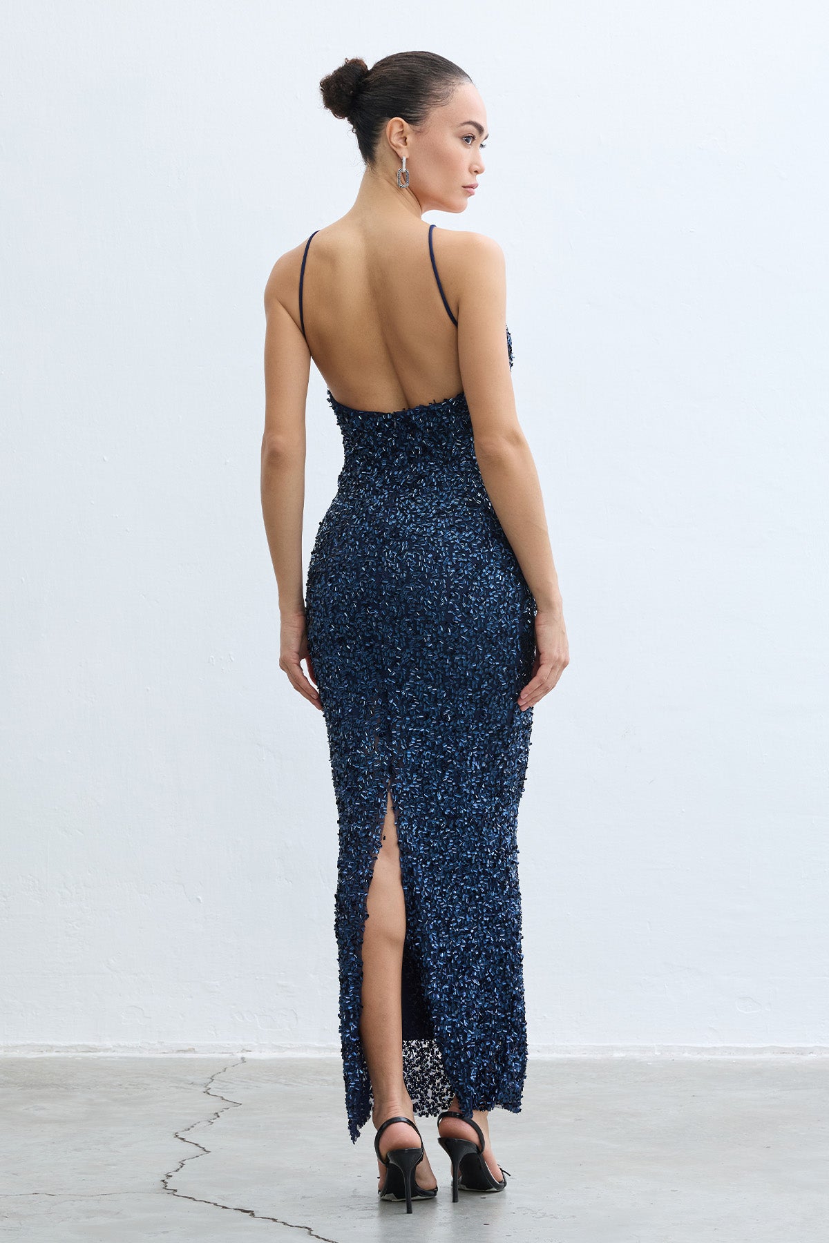 Narisa Navy Blue Dress