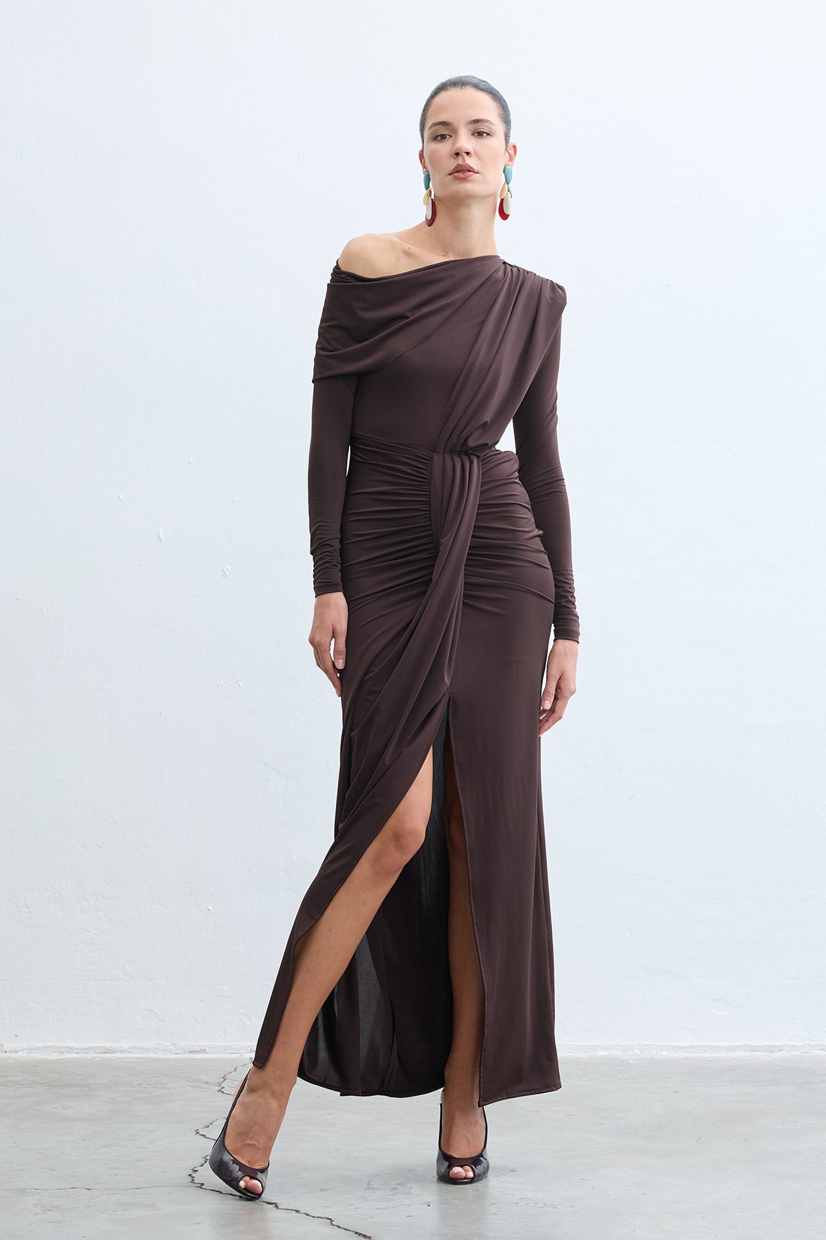Merry Brown Dress