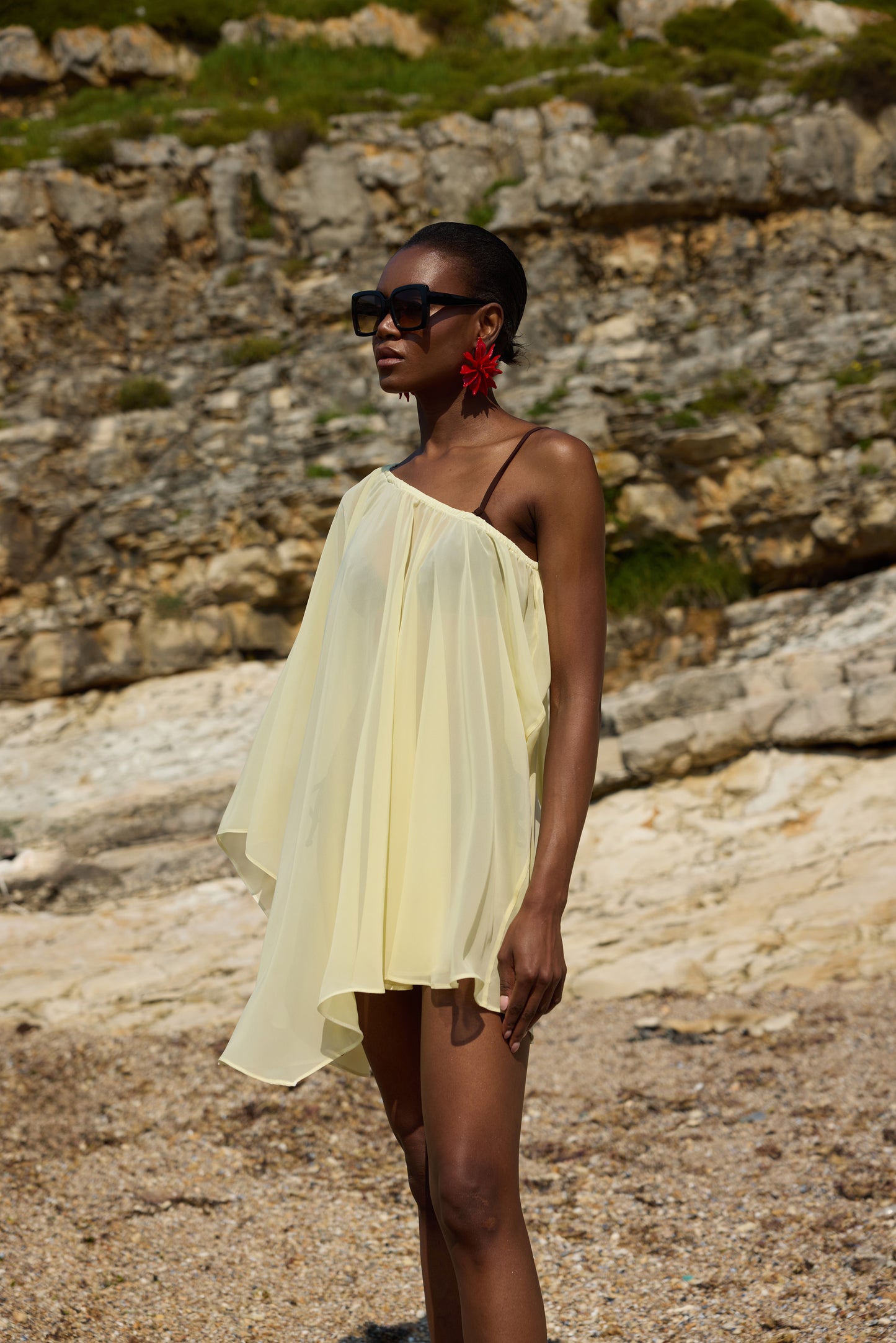 Jessi Butter Yellow Dress