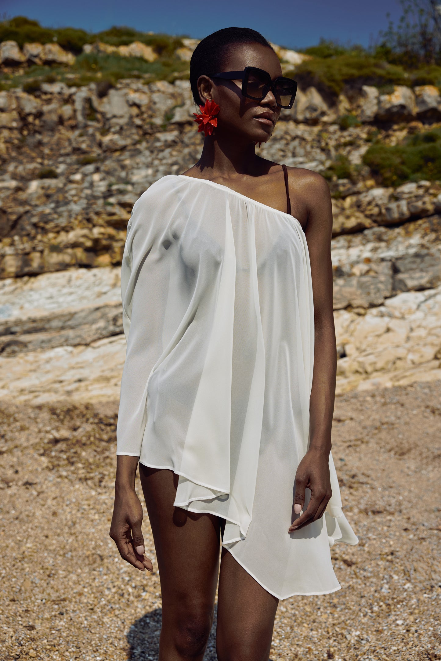 Jessi Ekru Dress