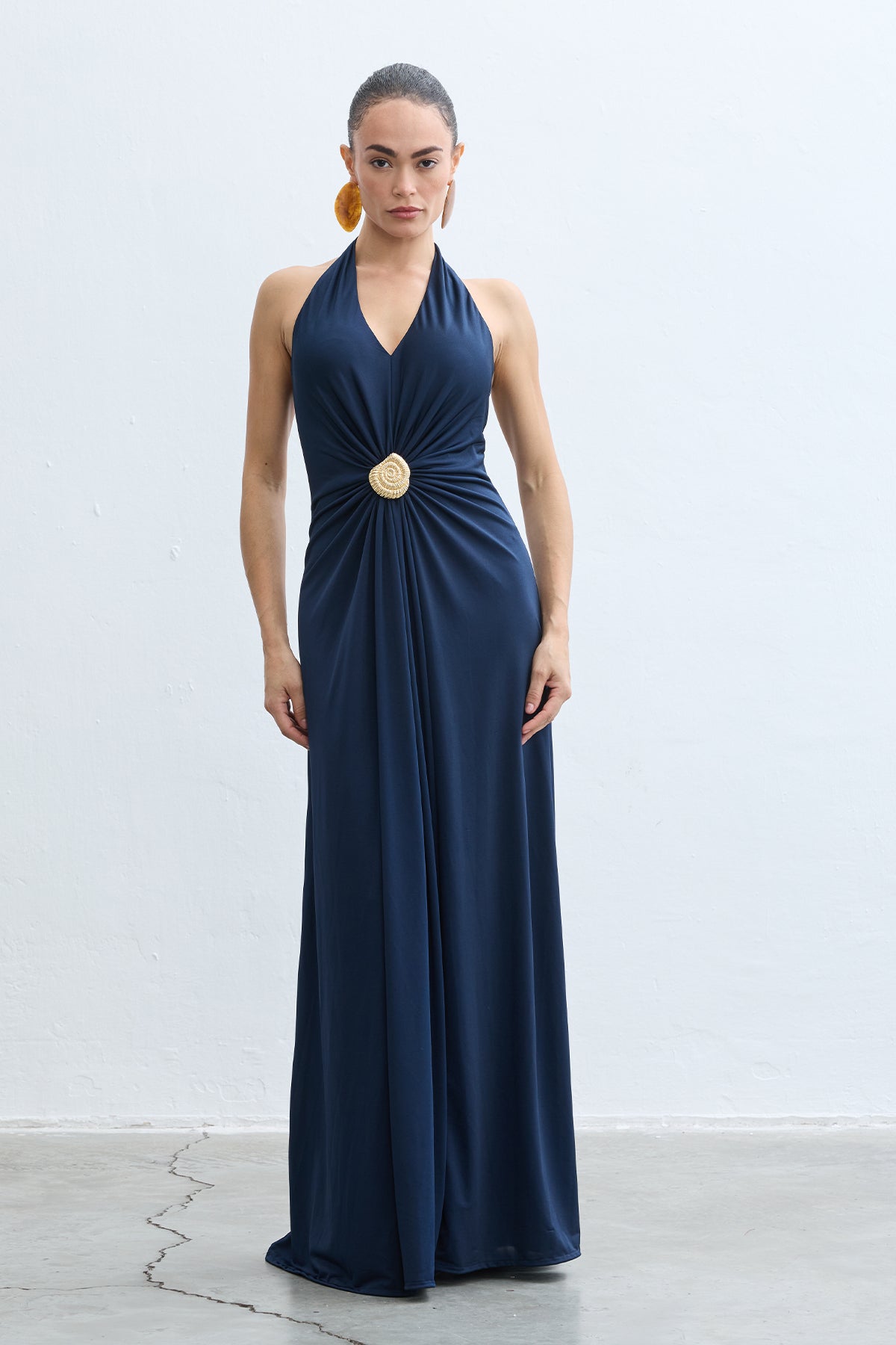 Laura Navy Blue Dress