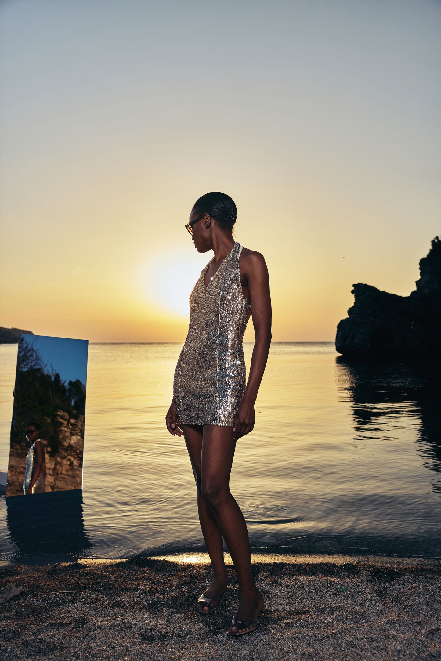 Jarre Metalic Dress
