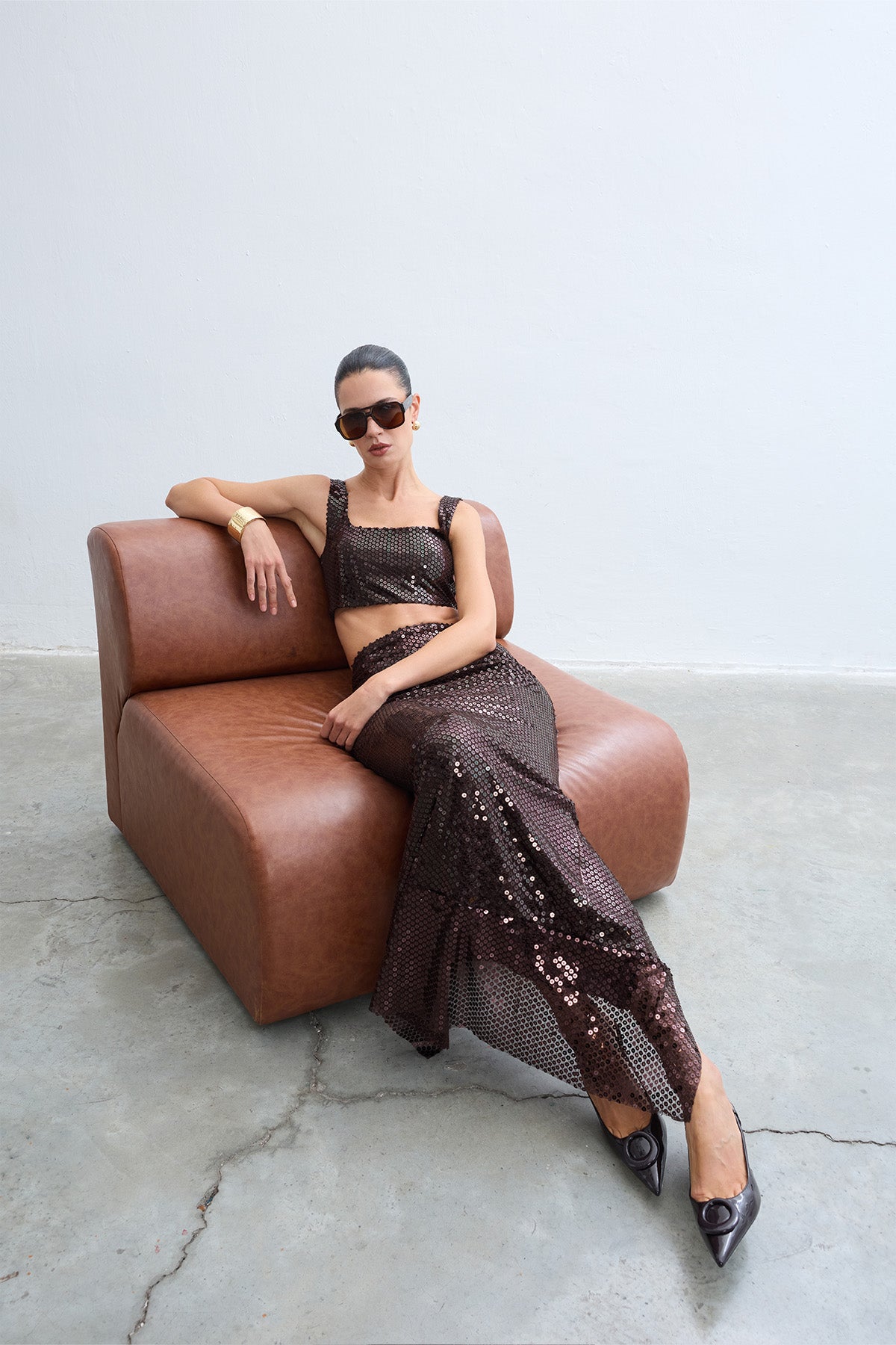 Laura Brown Dress