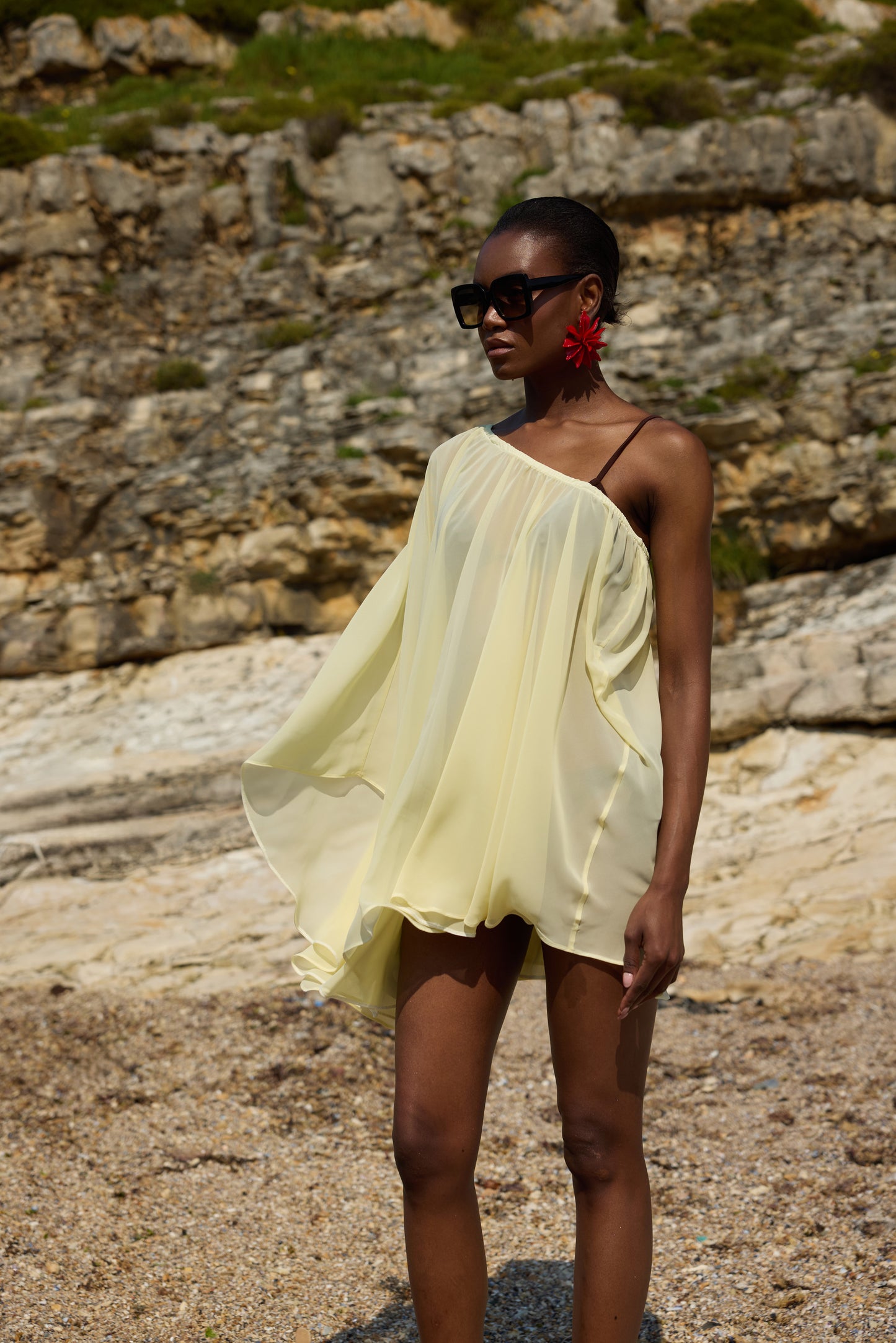 Jessi Butter Yellow Dress
