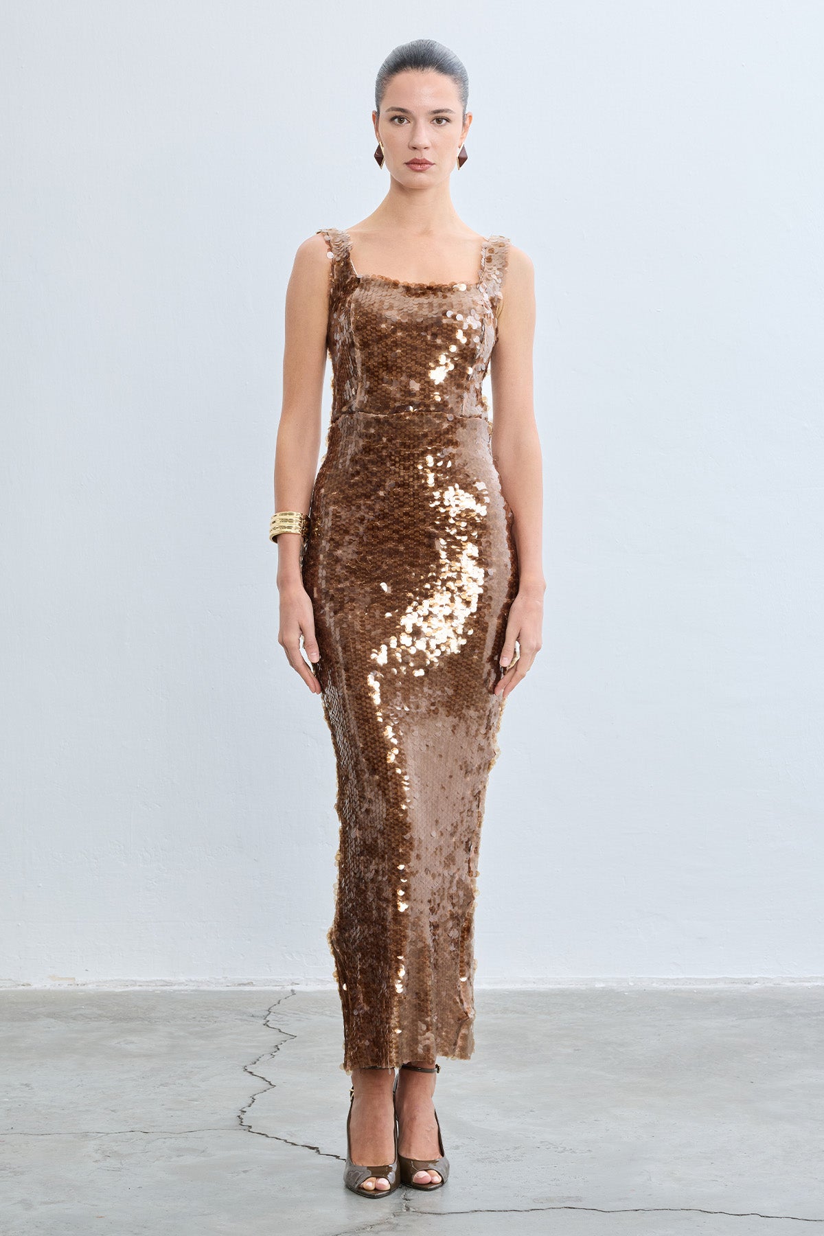 Leni Brown Dress