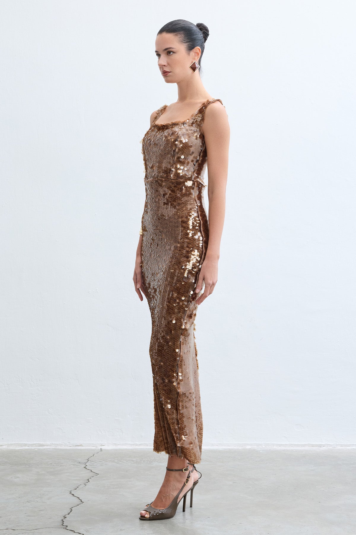 Leni Brown Dress