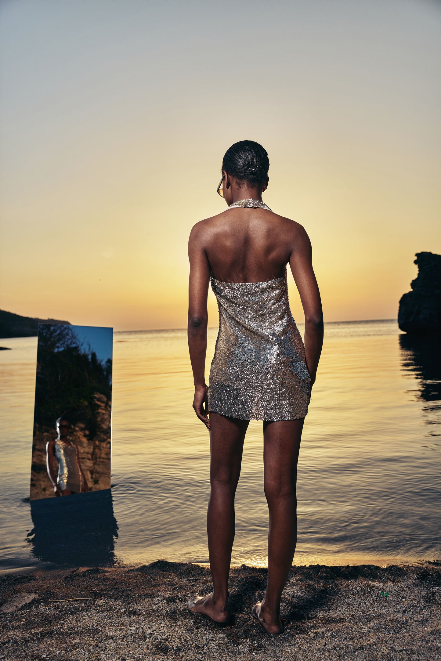 Jarre Metalic Dress