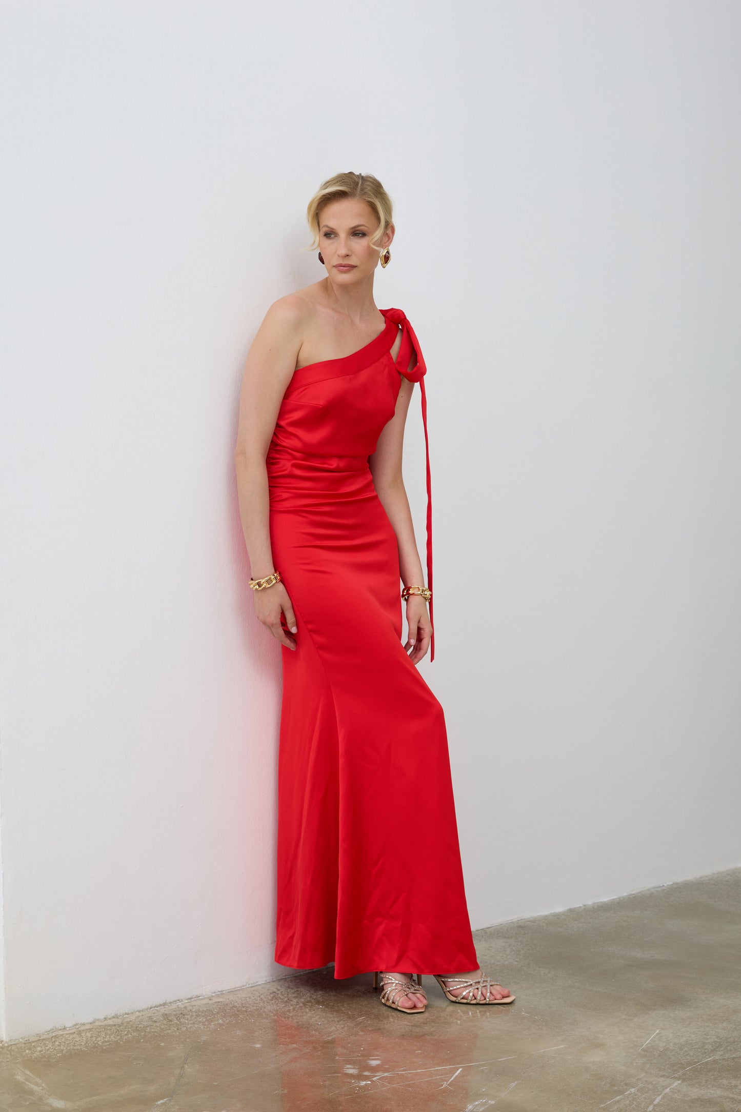 Leni Red Dress