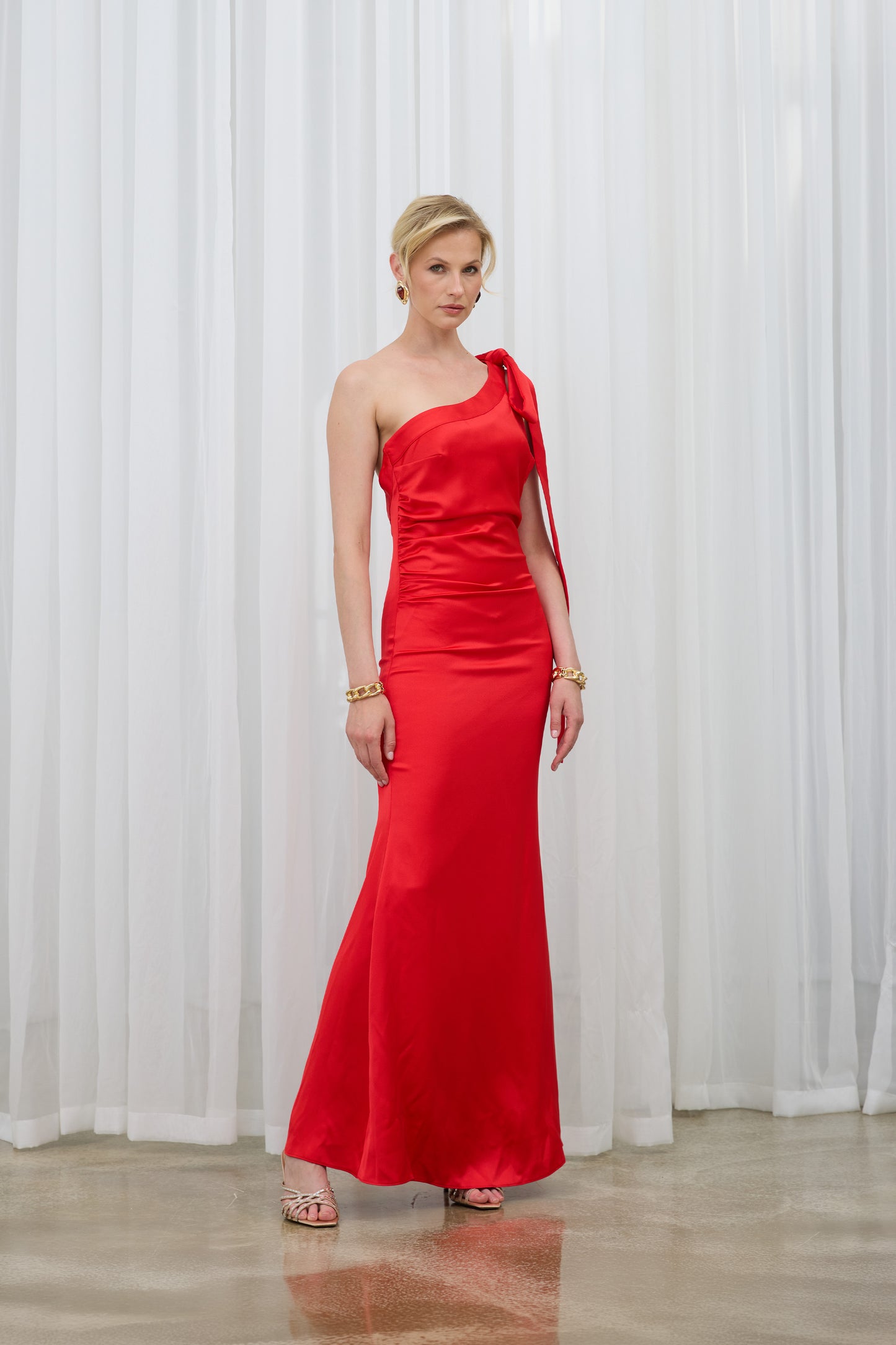 Leni Red Dress