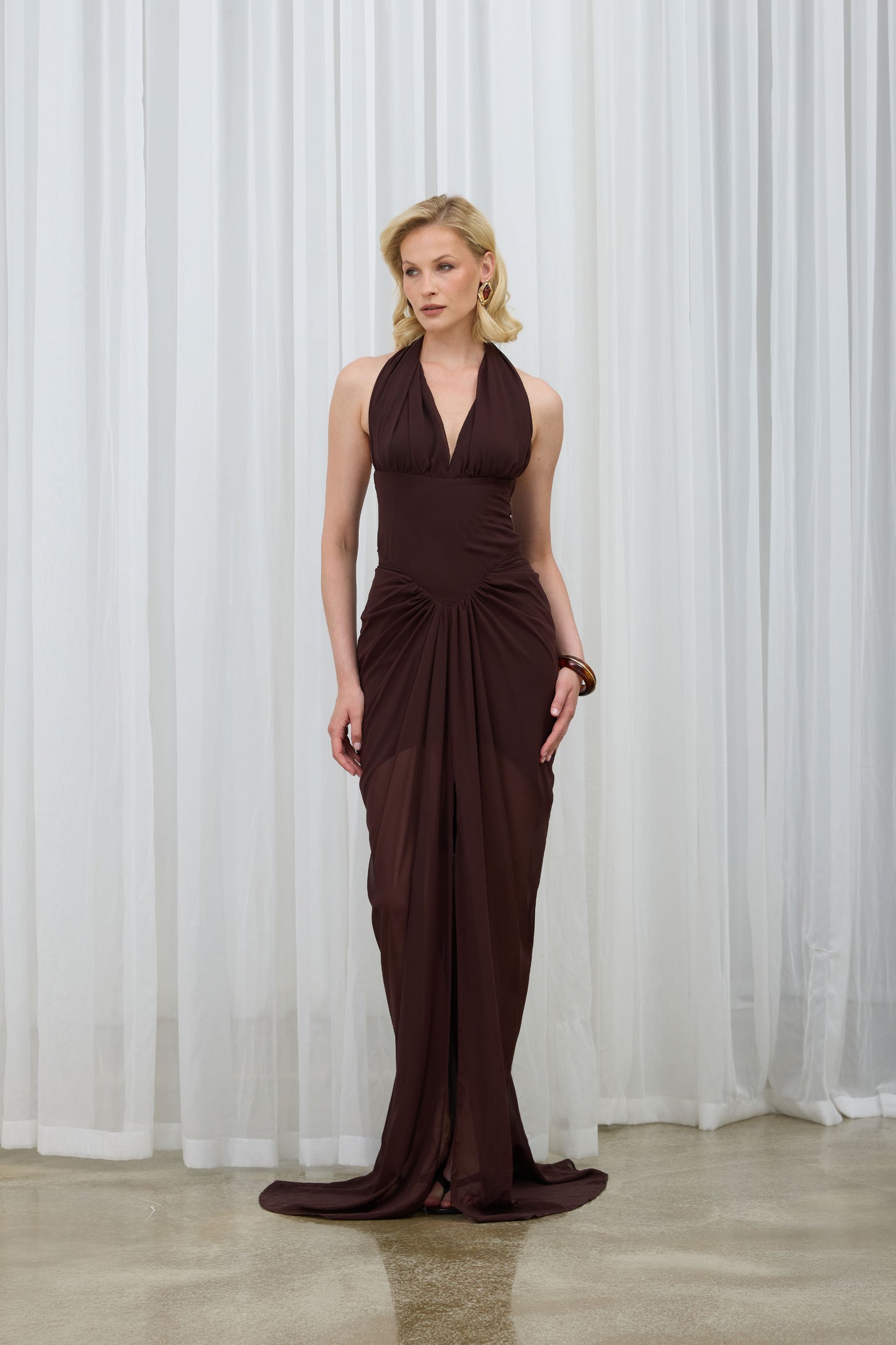 Jade Brown Dress