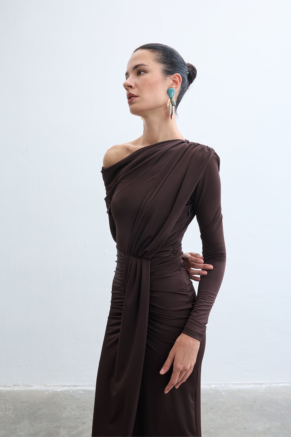 Merry Brown Dress