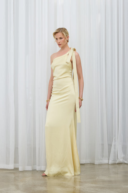 Leni Butter Yellow Dress