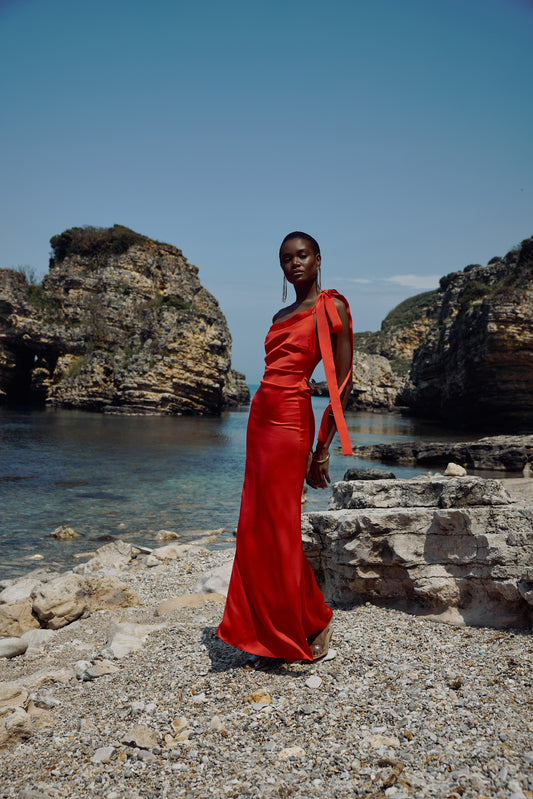 Leni Red Dress
