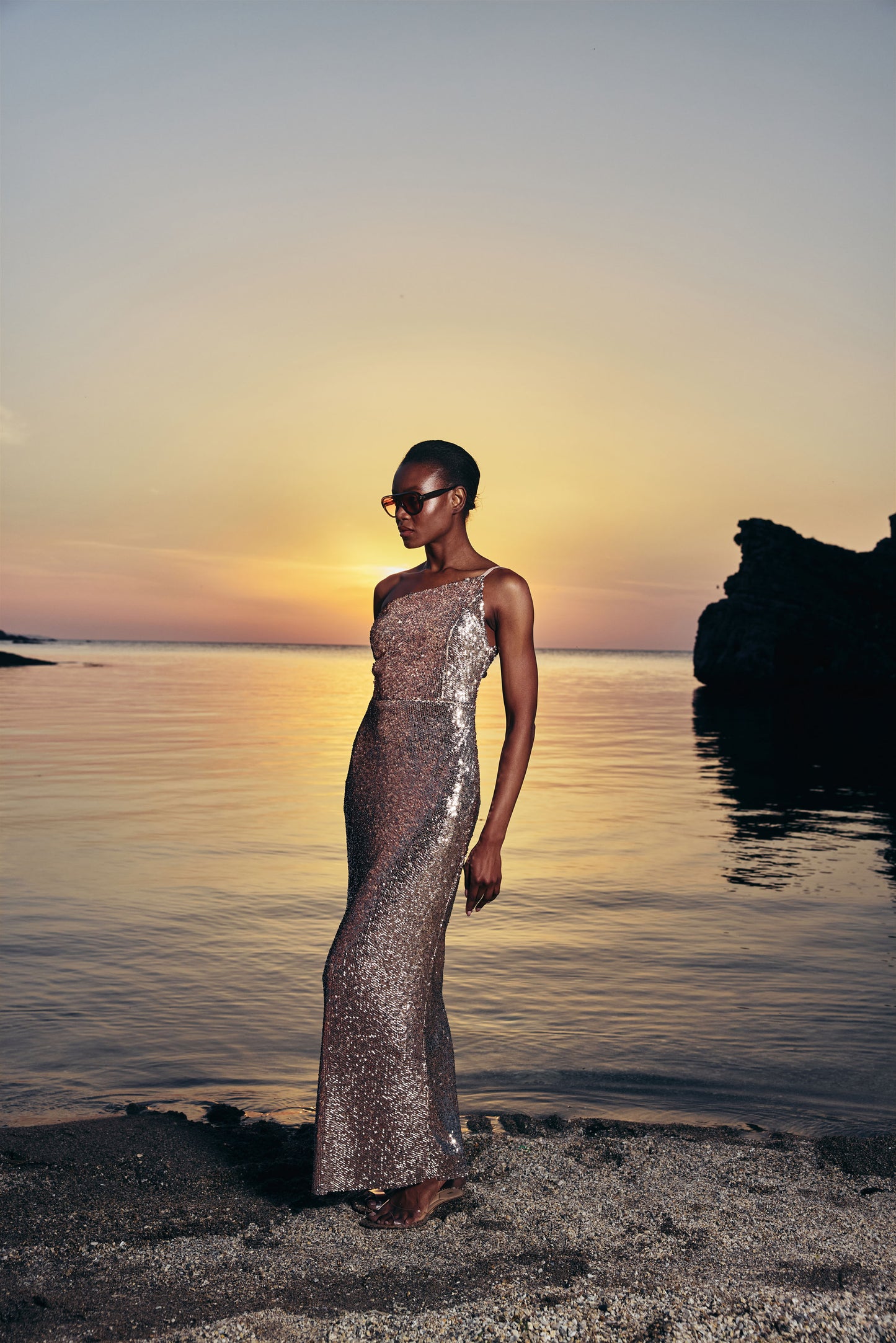 Jane Bronz Dress