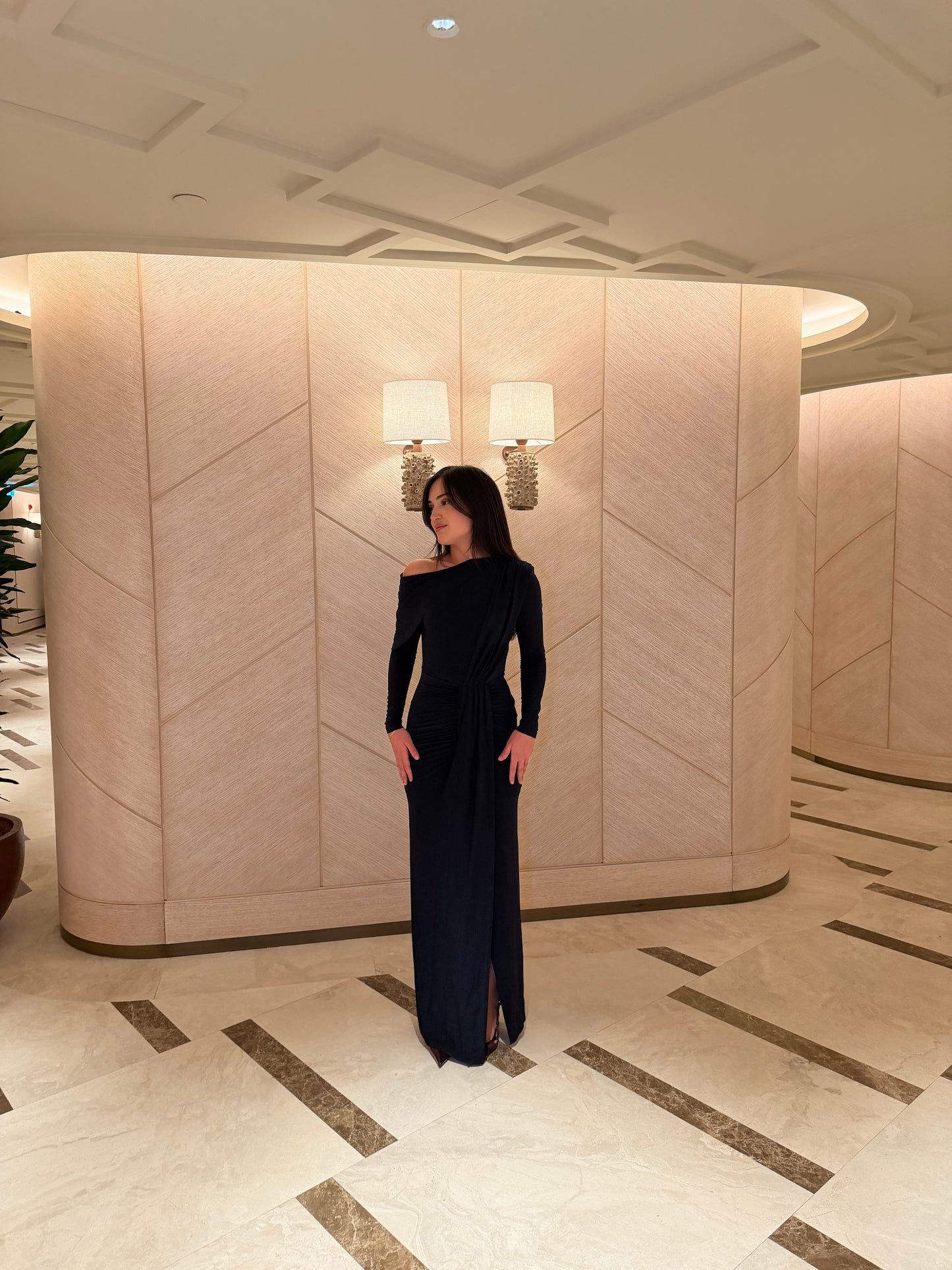 Merry Lacivert Dress