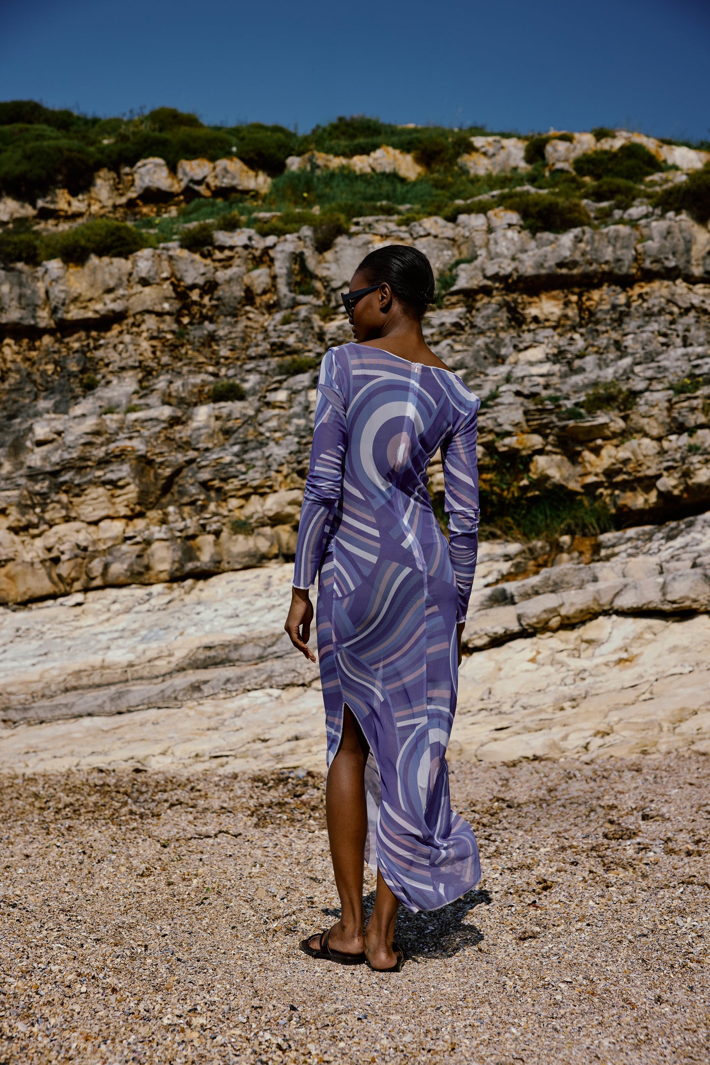 Rosai Purple Dress