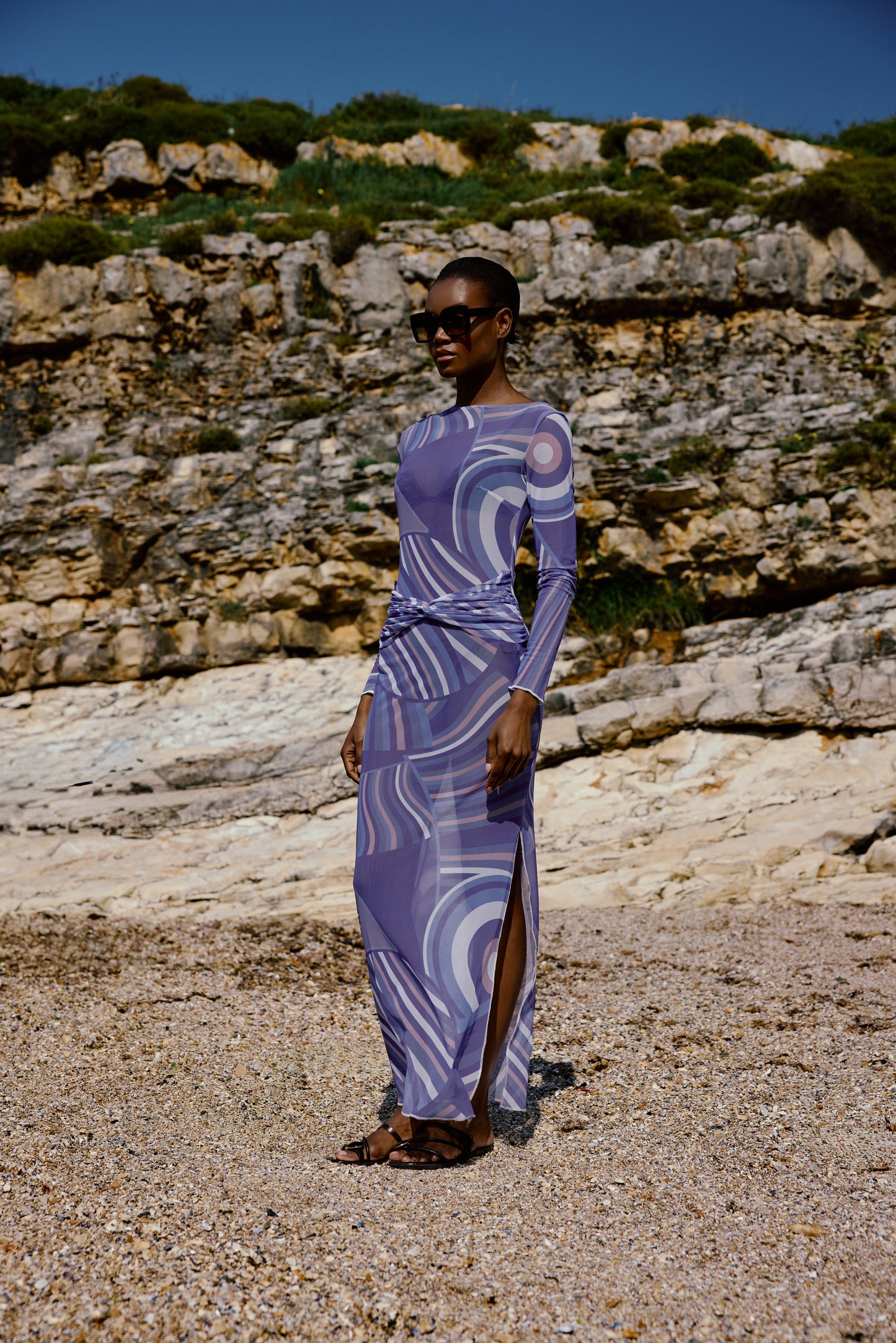 Rosai Purple Dress