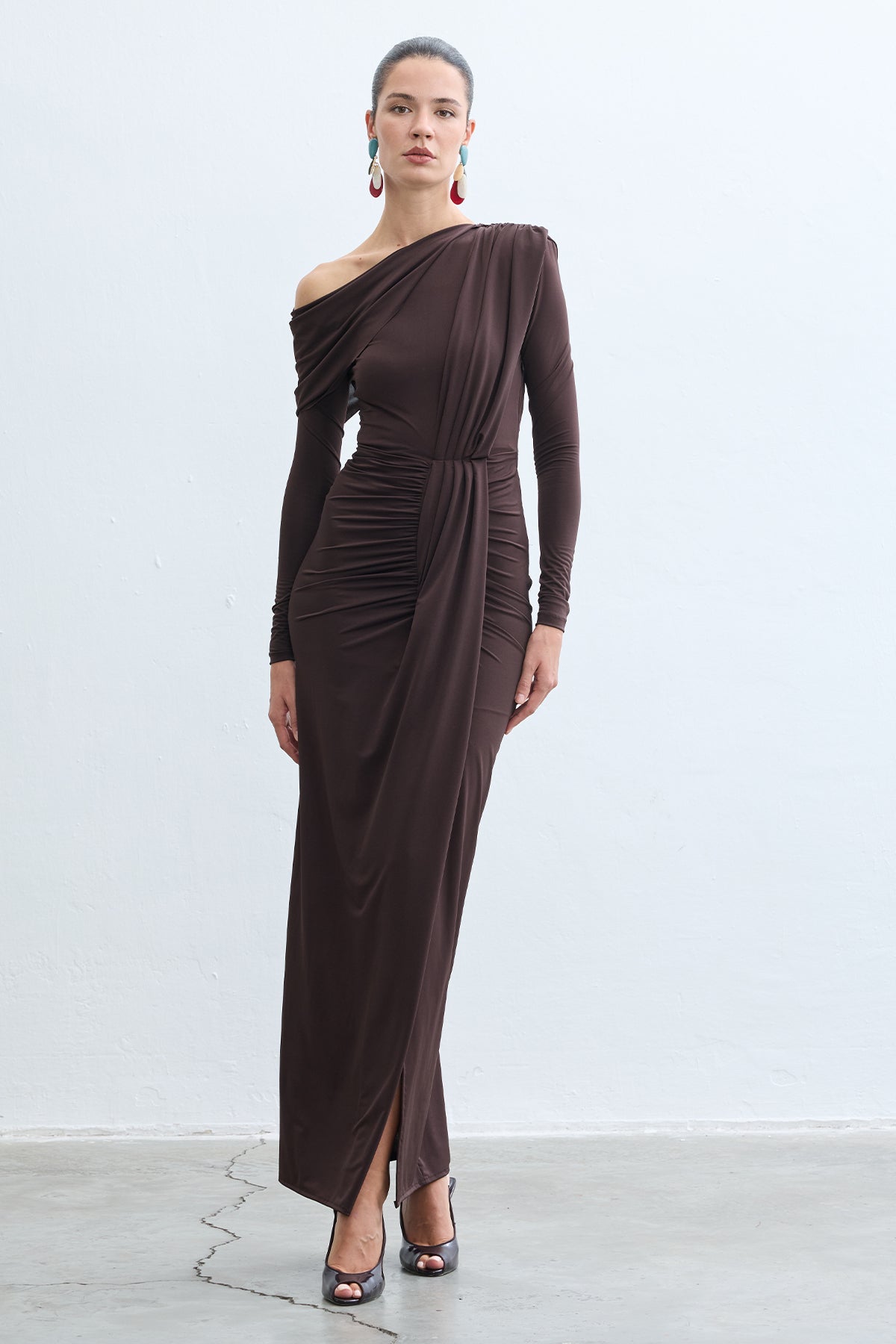 Merry Brown Dress