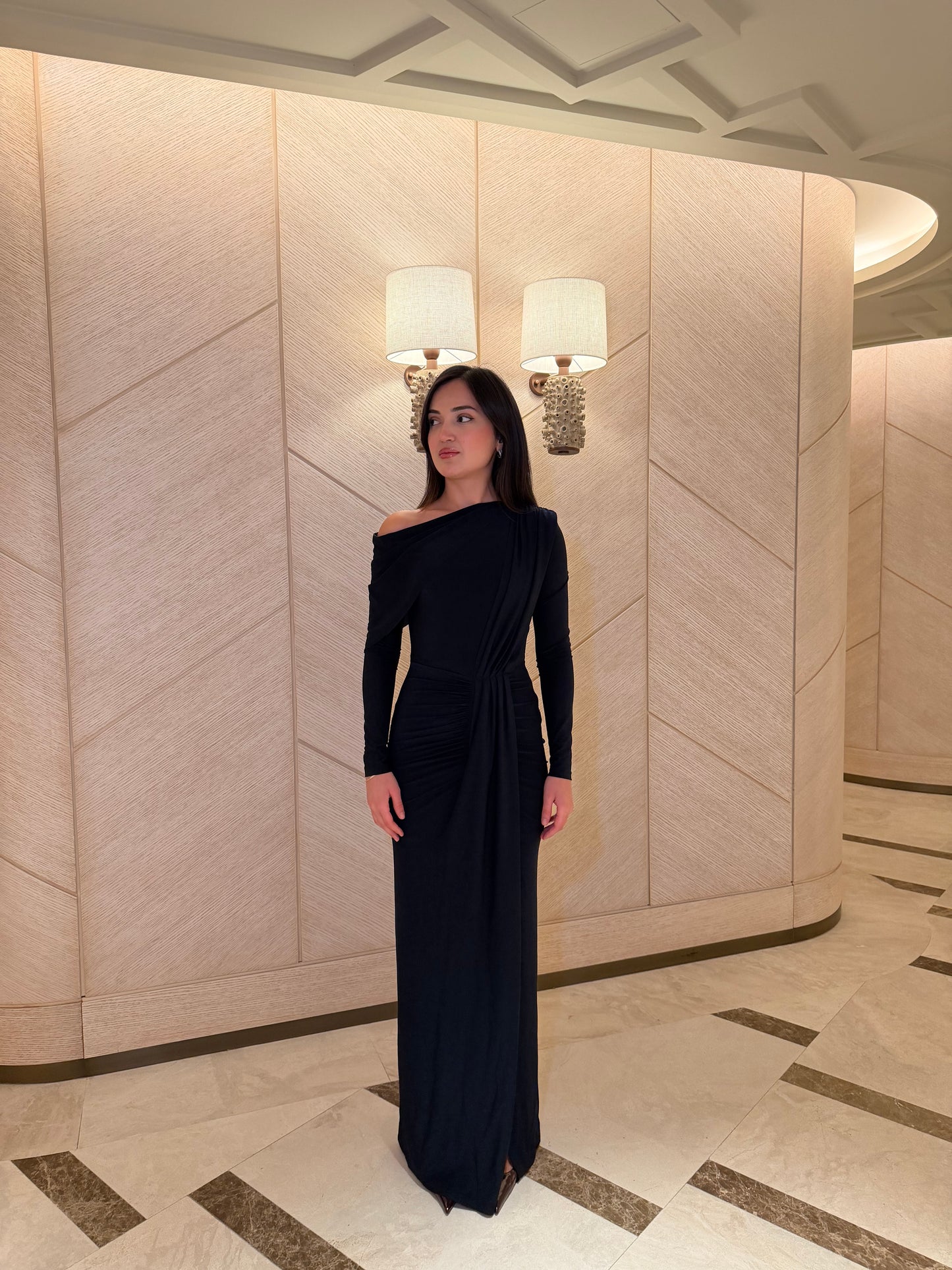 Merry Lacivert Dress