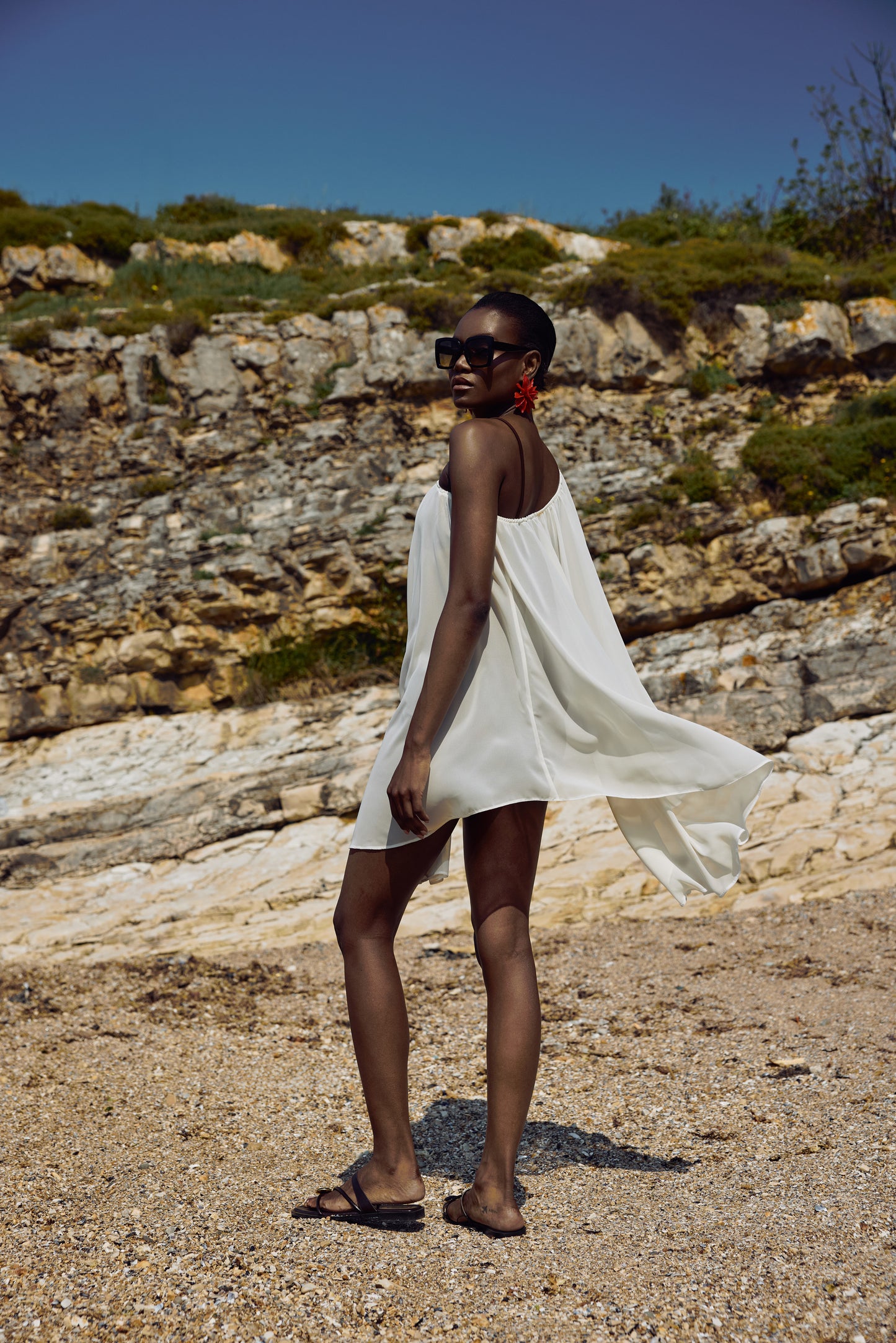 Jessi Ekru Dress