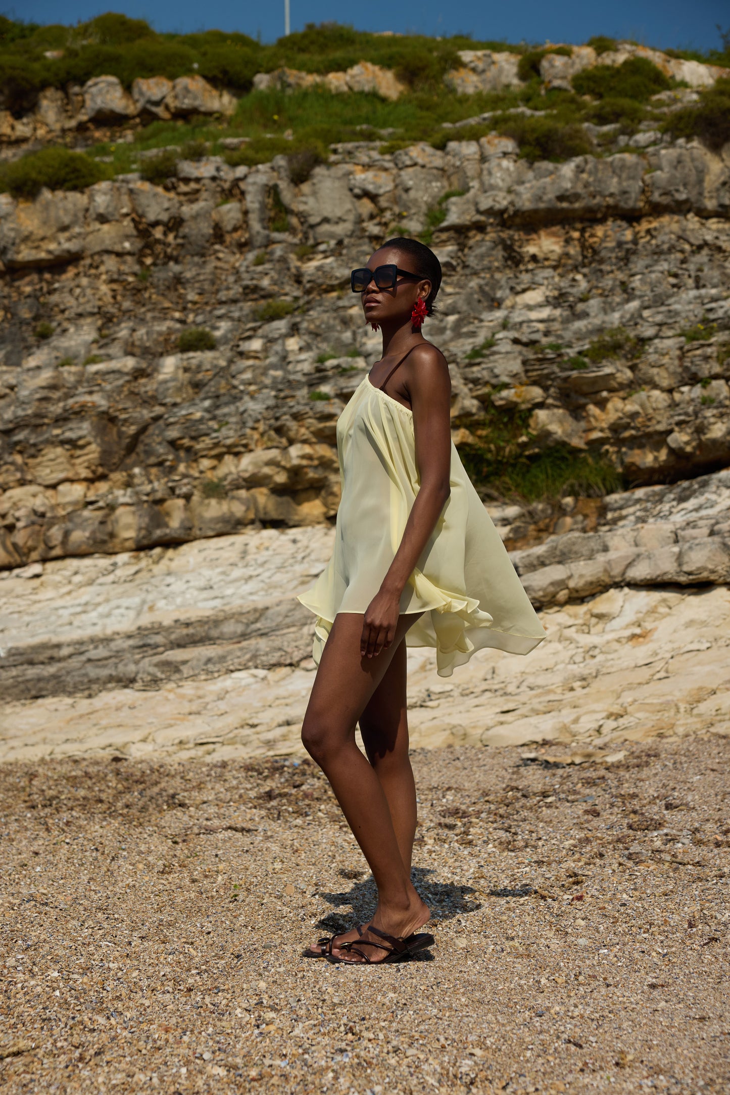 Jessi Butter Yellow Dress
