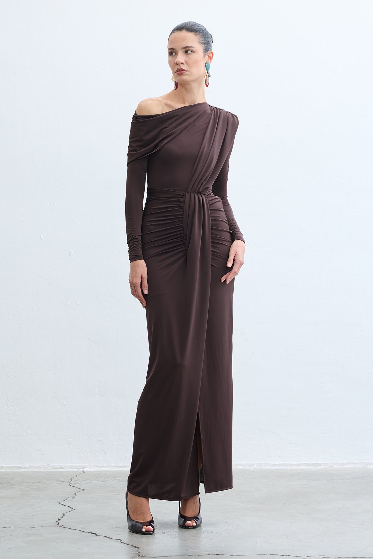 Merry Brown Dress