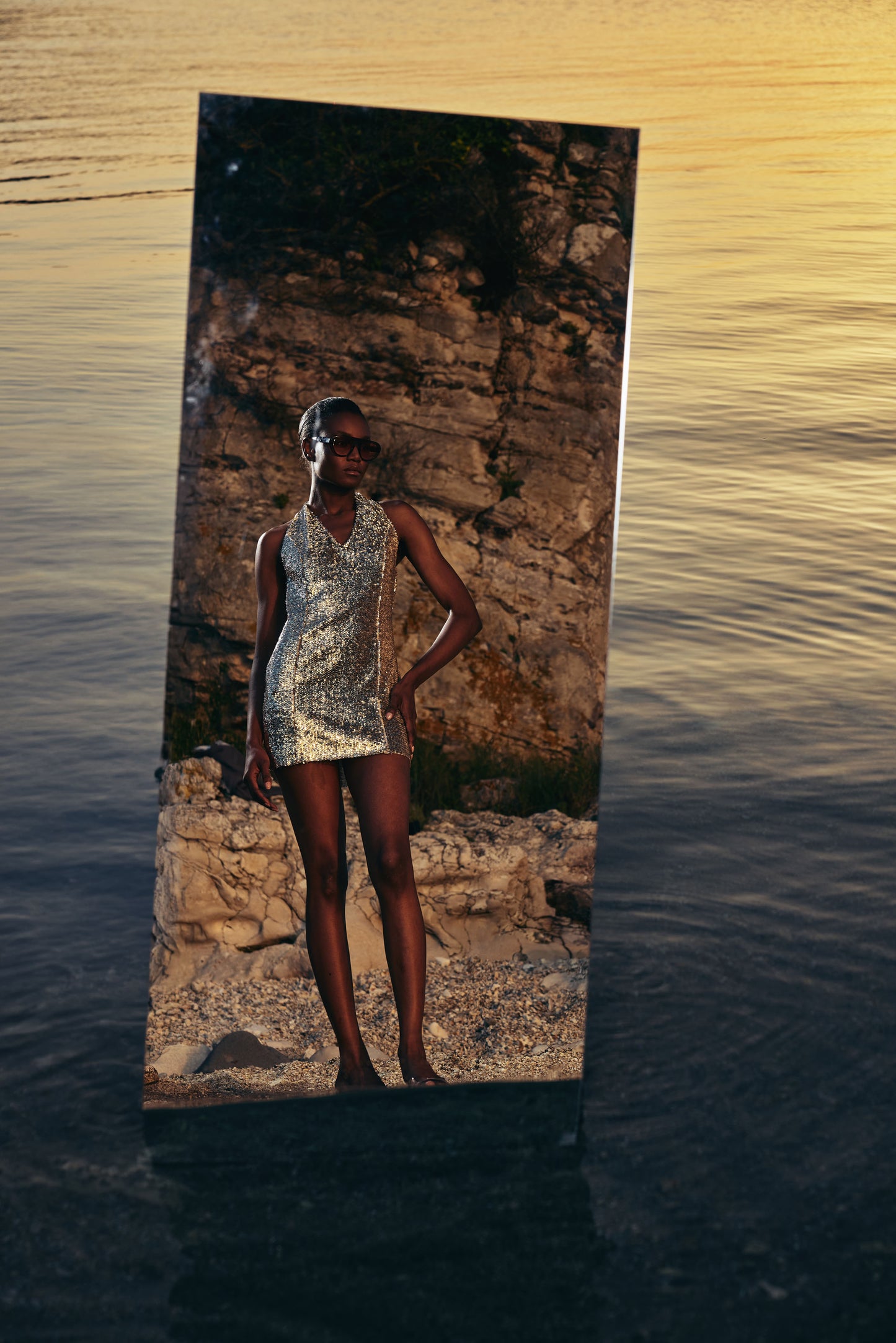 Jarre Metalic Dress