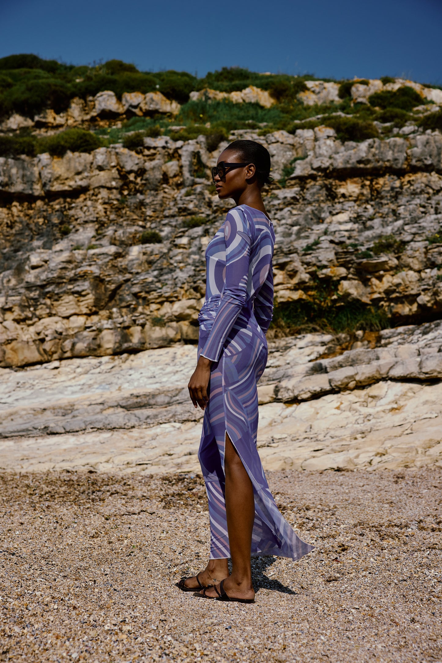 Rosai Purple Dress