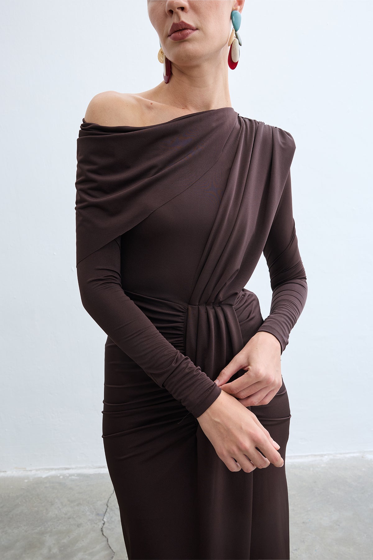 Merry Brown Dress