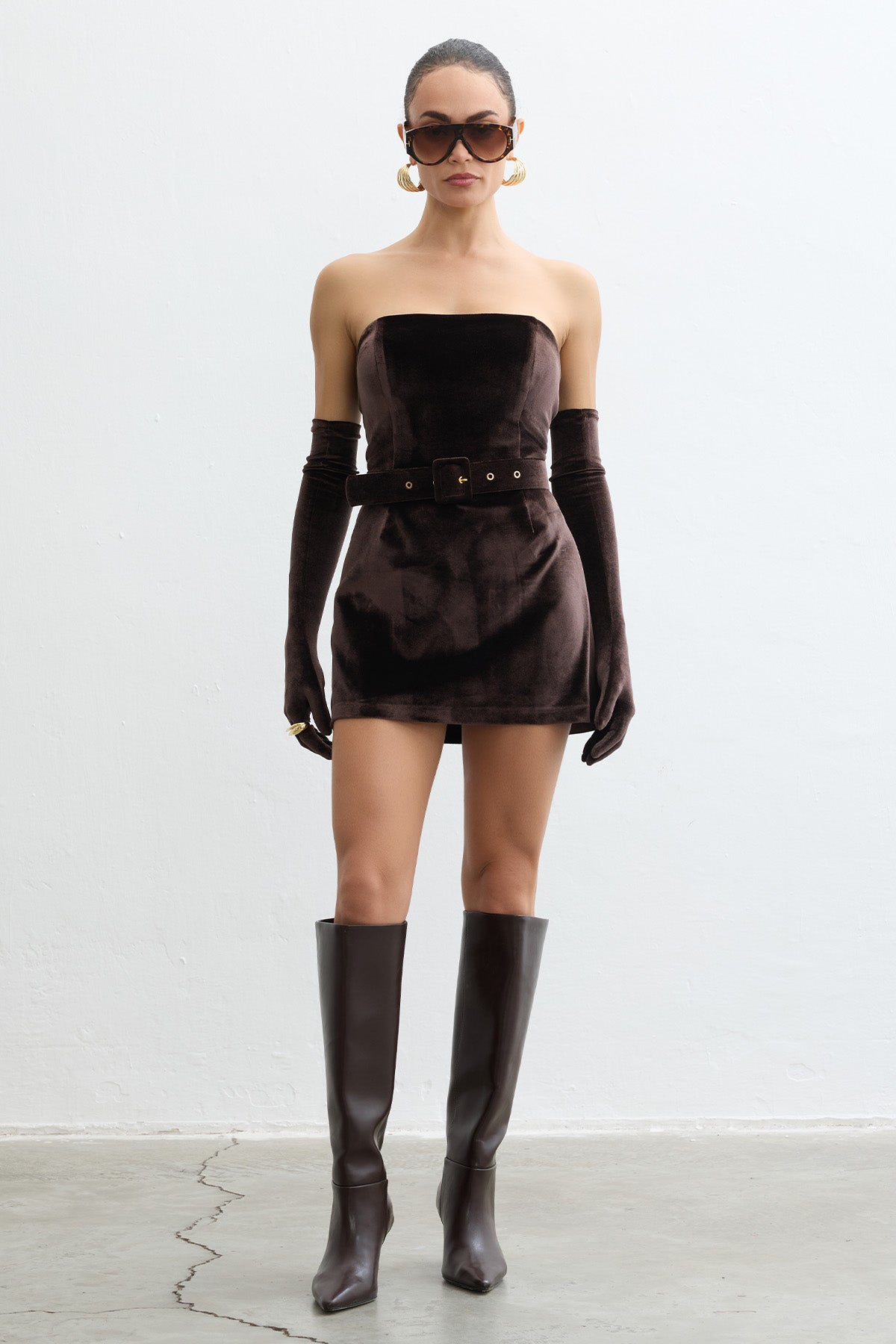 Carletta Brown Dress