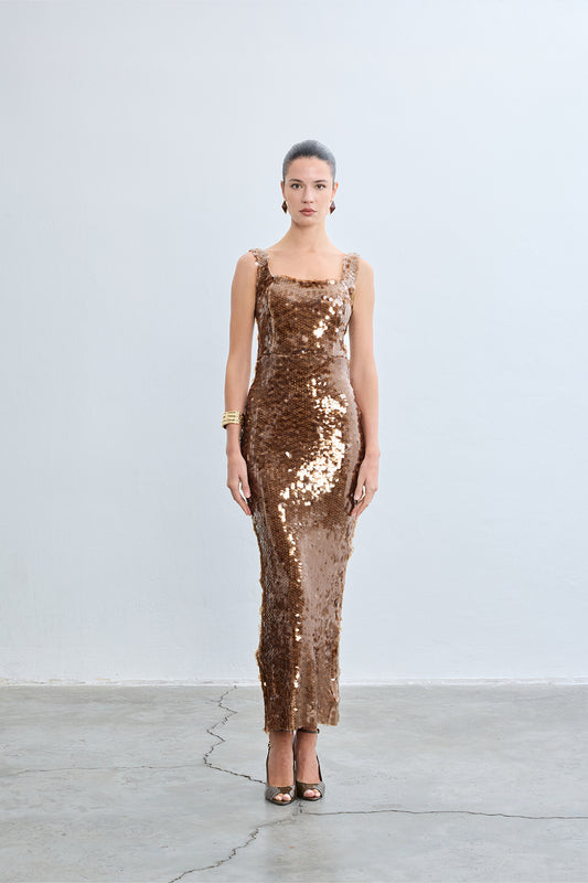 Dress Leni Brown Dress