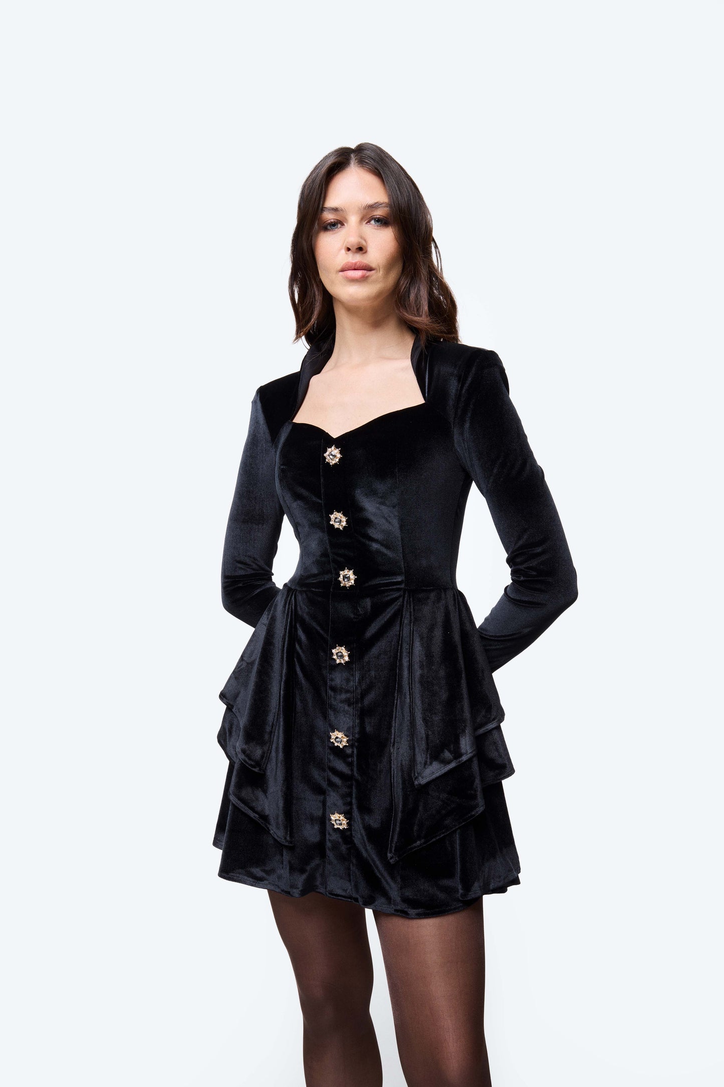 Leoni Black Dress
