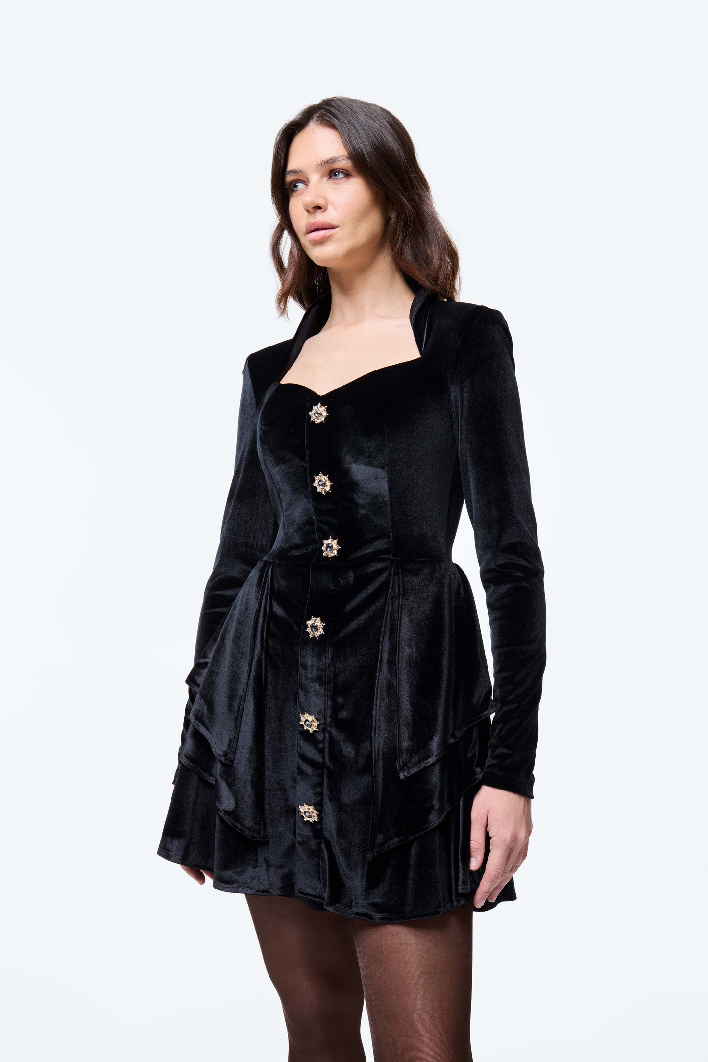 Leoni Black Dress